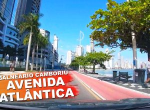 Avenida Atlântica em Balneário Camboriú